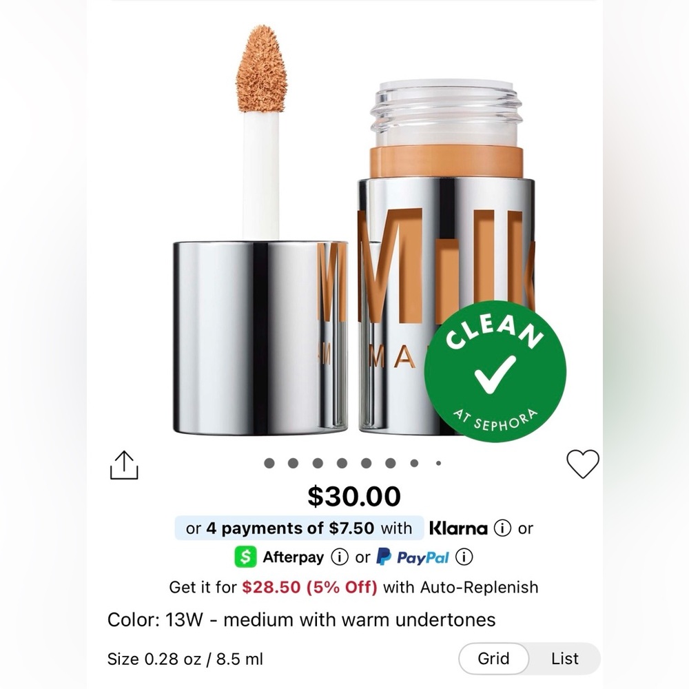 Milk Makeup Future Fluid All Over Cream Concealer 13W